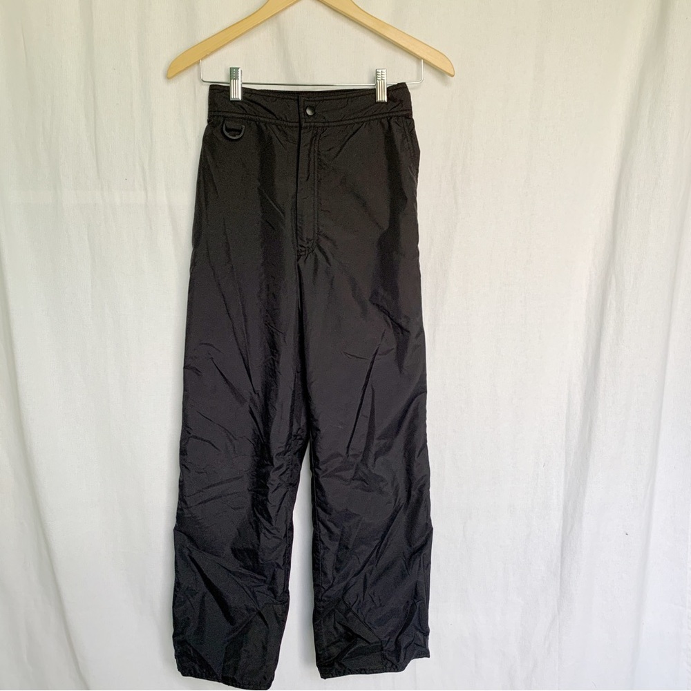 Rawik outerwear // black zip off snow pants size large PAT